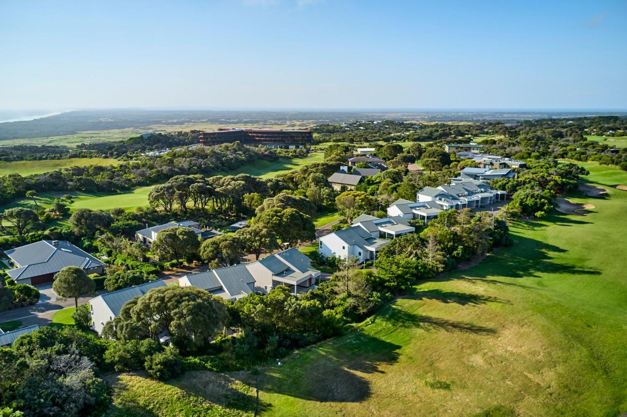 Racv海角善克度假酒店 肖恩克角 外观 照片 Aerial view of the community